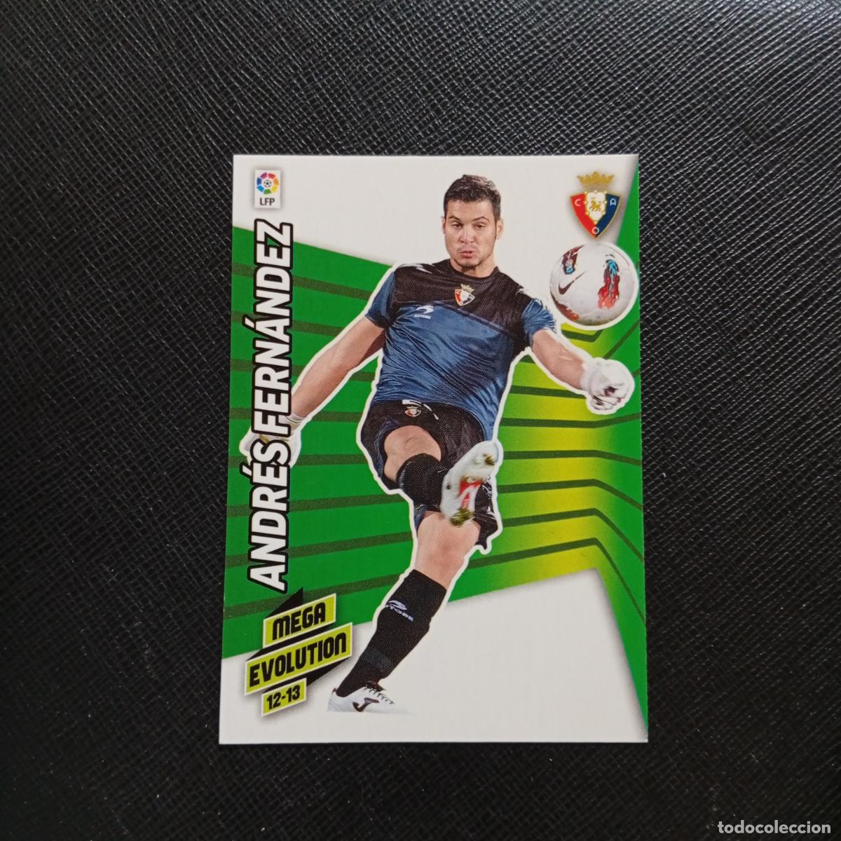 Cromos de f&uacute;tbol: 389 ANDRES FERNANDEZ OSASUNA MEGACRACKS 2012 2013 CROMO 12 13 FUTBOL LIGA - A174 PG154