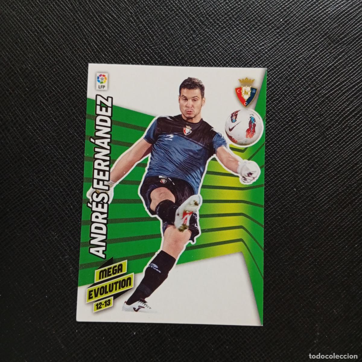 Cromos de f&uacute;tbol: 389 ANDRES FERNANDEZ OSASUNA MEGACRACKS 2012 2013 CROMO 12 13 FUTBOL LIGA - A174 PG154 B