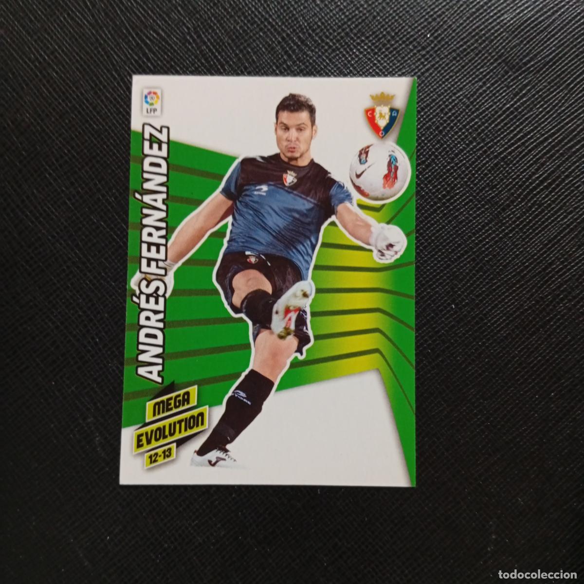 Cromos de f&uacute;tbol: 389 ANDRES FERNANDEZ OSASUNA MEGACRACKS 2012 2013 CROMO 12 13 FUTBOL LIGA - A174 PG154 C