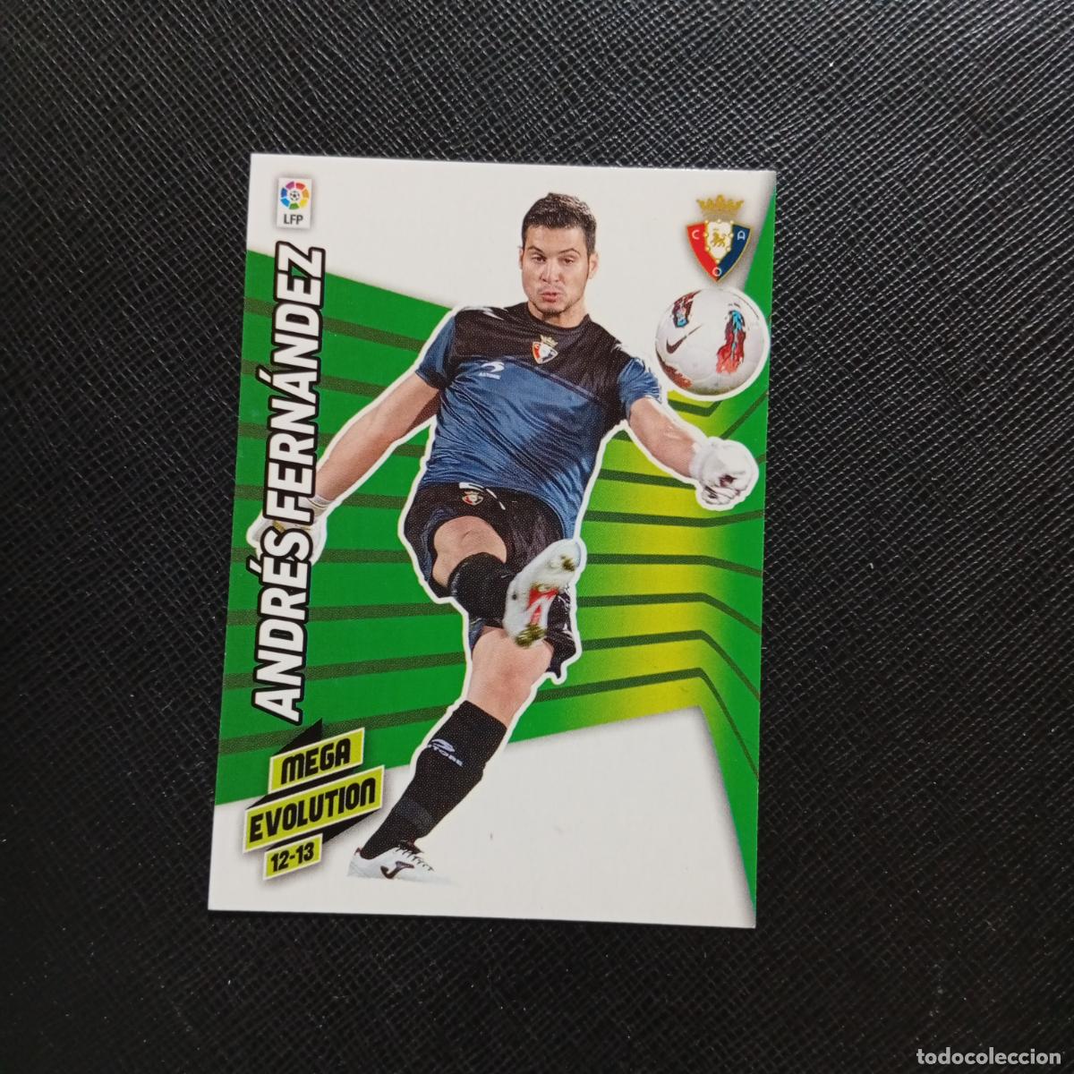 Cromos de f&uacute;tbol: 389 ANDRES FERNANDEZ OSASUNA MEGACRACKS 2012 2013 CROMO 12 13 FUTBOL LIGA - A174 PG163