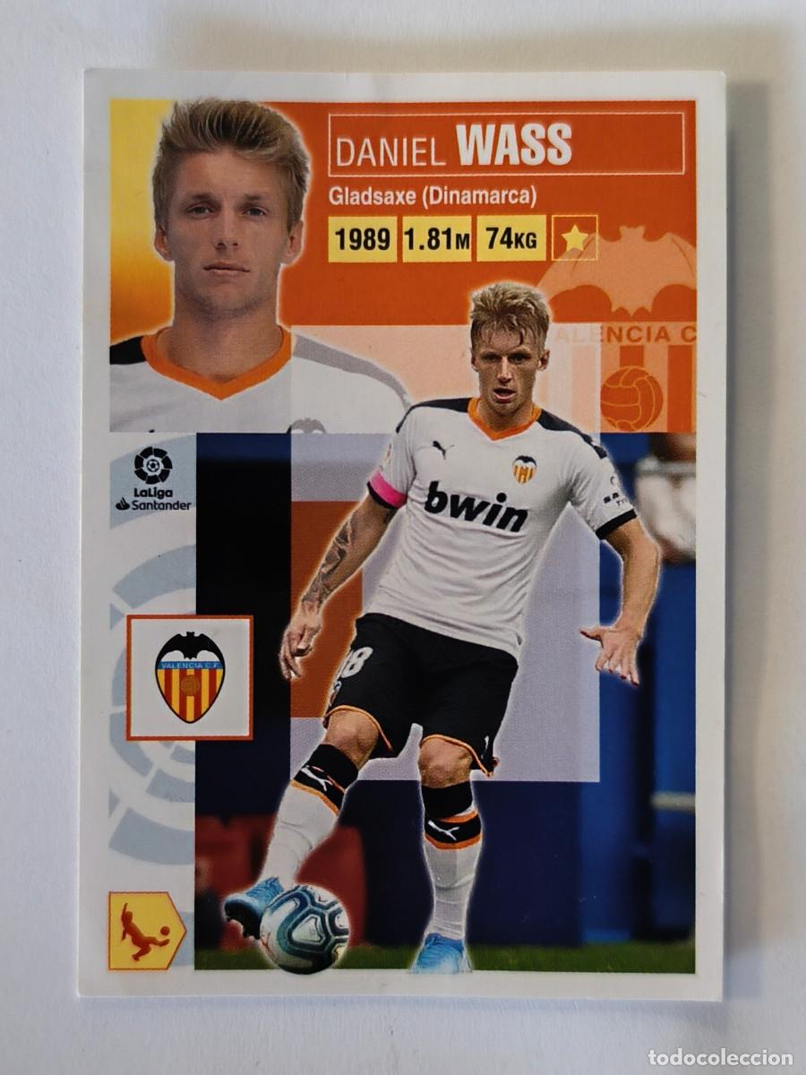 Cromos de f&uacute;tbol: CROMO PANINI LA LIGA SANTANDER 2020 2021 20 21 No 4 DANIEL WASS VALENCIA CF
