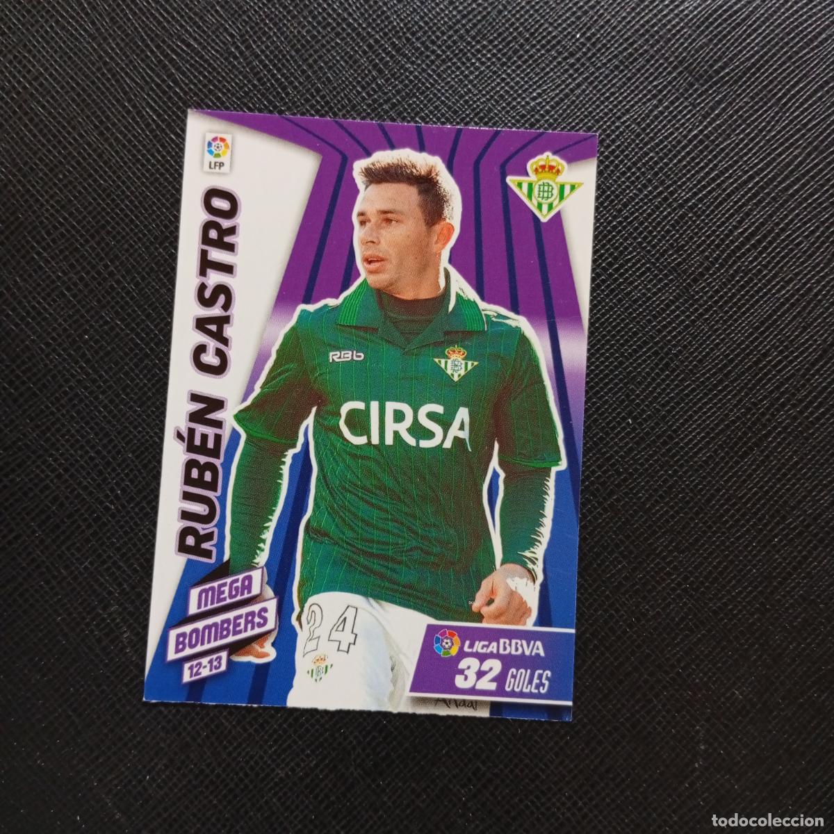 Cromos de f&uacute;tbol: 419 RUBEN CASTRO REAL BETIS MEGACRACKS 2012 2013 CROMO 12 13 FUTBOL LIGA - A174 PG361