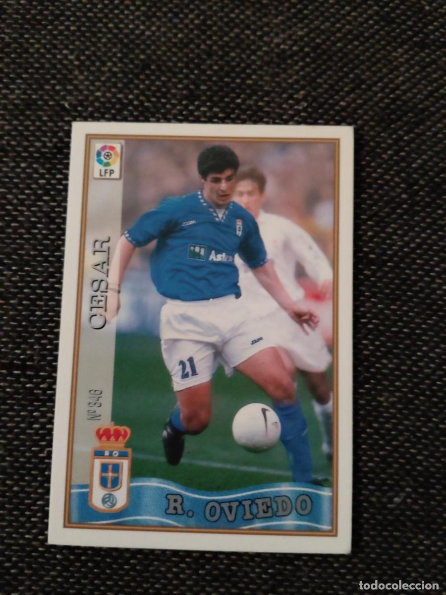 Cartes &agrave; collectionner de Football: 346 cesar Oviedo mundicromo las fichas de la liga 97-98