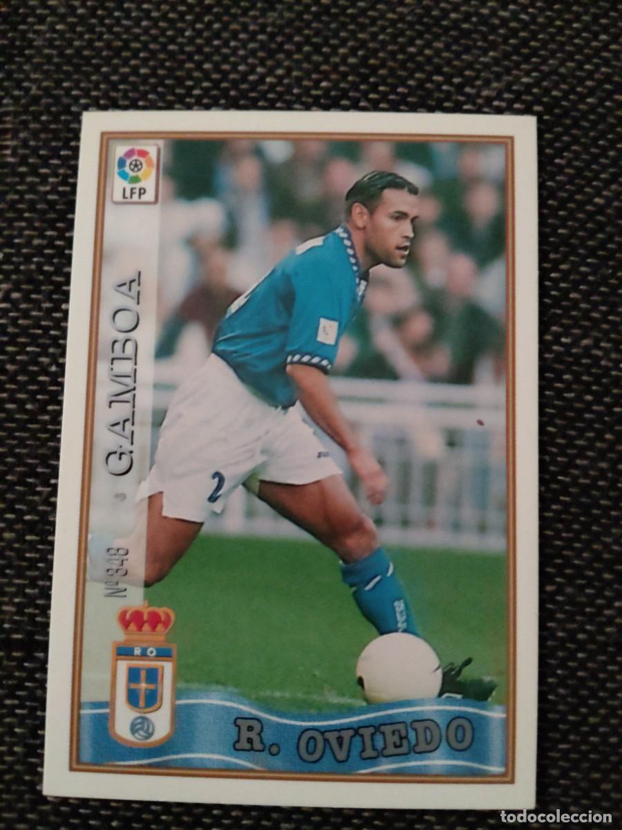 Cartes &agrave; collectionner de Football: 348 Gamboa Oviedo mundicromo las fichas de la liga 97-98