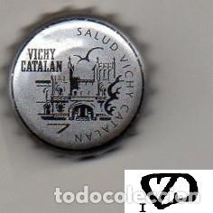 Cromos de f&uacute;tbol: chapa - agua - ESPA&Ntilde;A - Vichy Catal&aacute;n