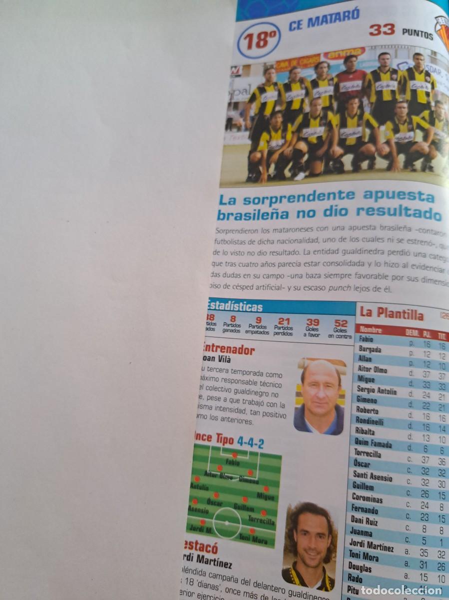 Cromos de f&uacute;tbol: Foto plantilla y jugadores Don Bal&oacute;n 2003-04. CE Matar&oacute;