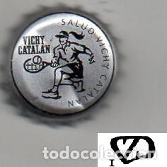 Cromos de f&uacute;tbol: chapa - agua - ESPA&Ntilde;A - Vichy Catal&aacute;n