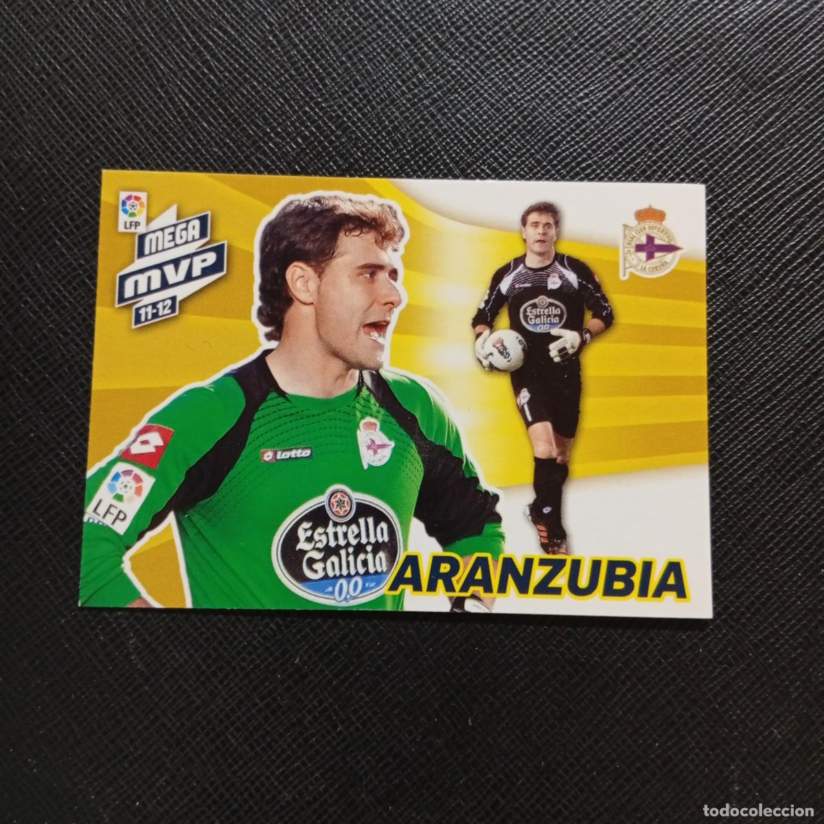 Cromos de f&uacute;tbol: 427 ARANZUBIA DEPORTIVO MEGACRACKS 2012 2013 CROMO 12 13 FUTBOL LIGA - A22 PG1