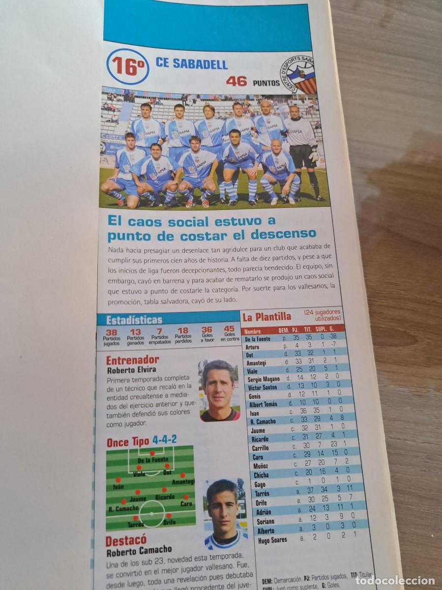 Cromos de f&uacute;tbol: Foto plantilla y jugadores Don Bal&oacute;n 2003-04. CE Sabadell