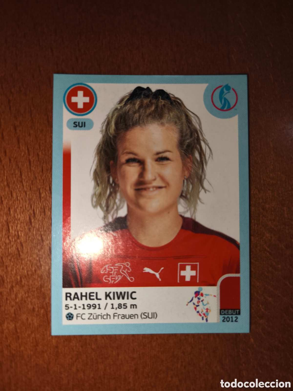 Cromos de f&uacute;tbol: Rahel Kiwic n&deg;268 Uefa Women's Euro 2022 Suiza