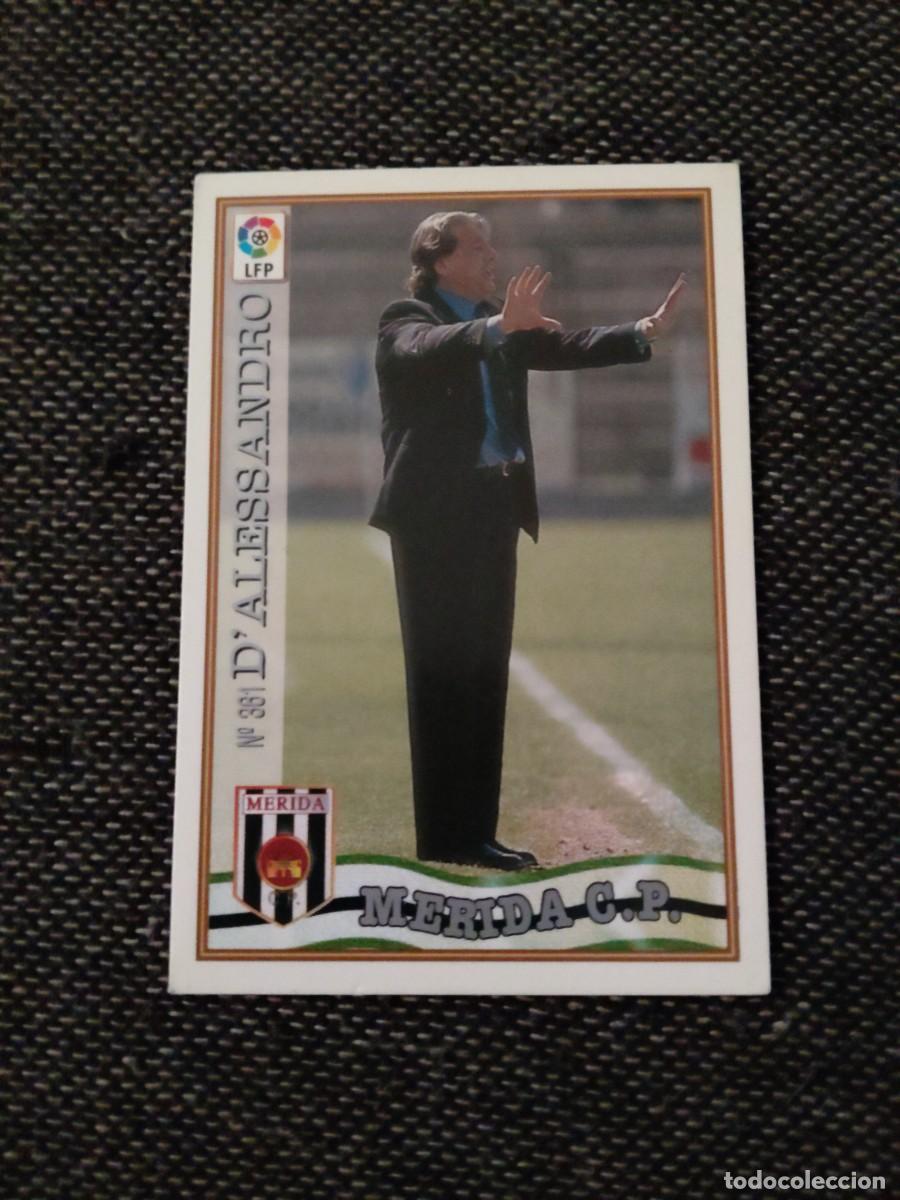 Fu&szlig;ball-Sticker: 361 d' Alessandro merida mundicromo las fichas de la liga 97-98