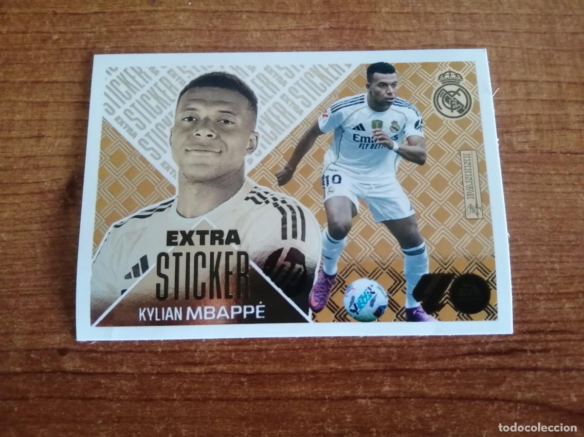 Fu&szlig;ball-Sticker: CROMO LIGA ESTE PANINI 2026 - 2027. EXTRA STICKER BRONCE, MBAPPE (REAL MADRID)