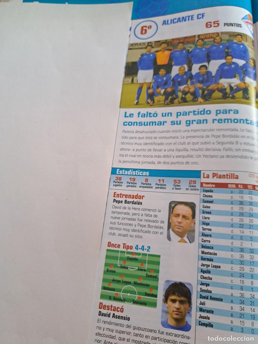 Fu&szlig;ball-Sticker: Foto plantilla y jugadores Don Bal&oacute;n 2003-04. Alicante CF
