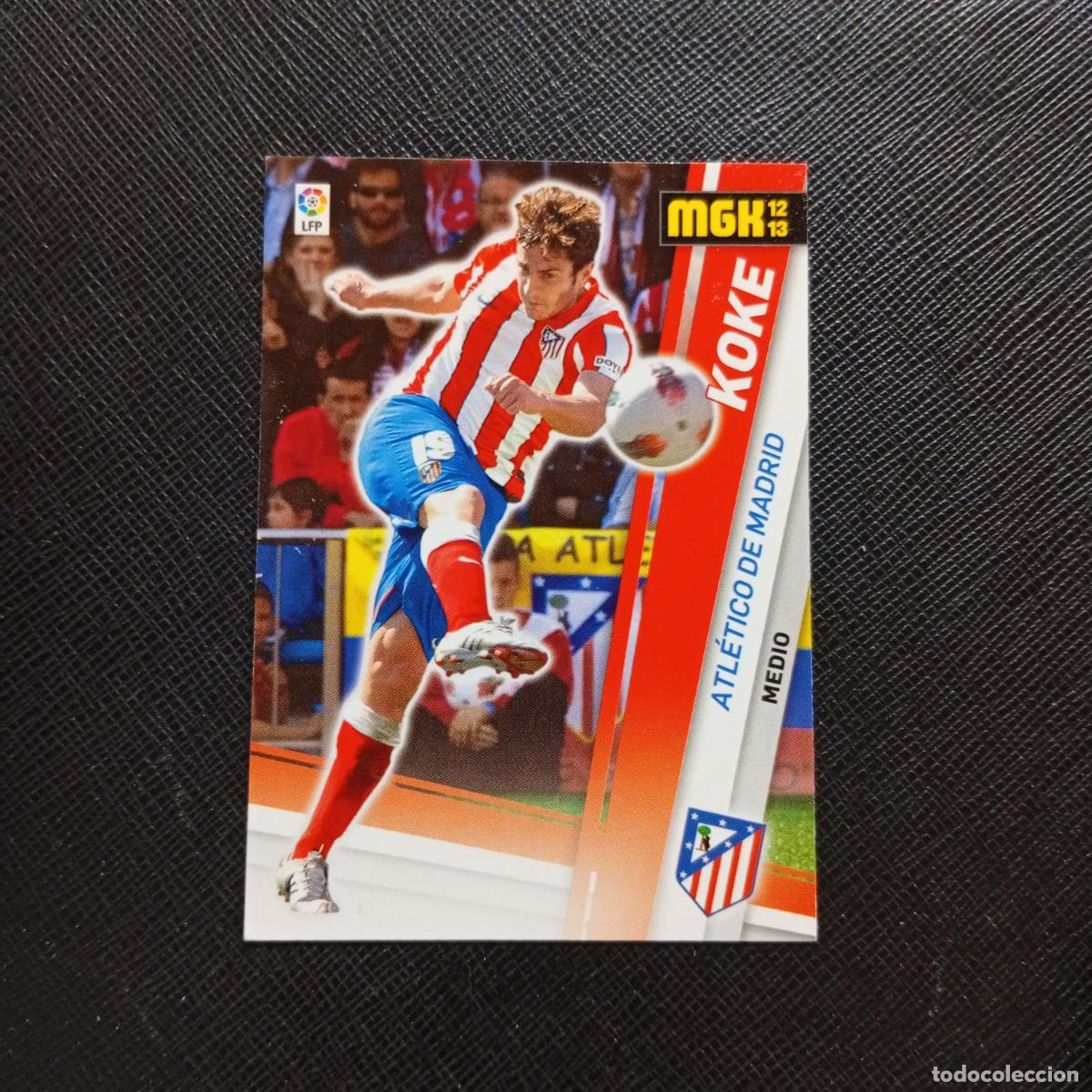 Cromos de f&uacute;tbol: 31 KOKE AT MADRID MEGACRACKS 2012 2013 CROMO 12 13 FUTBOL LIGA - A22 PG109