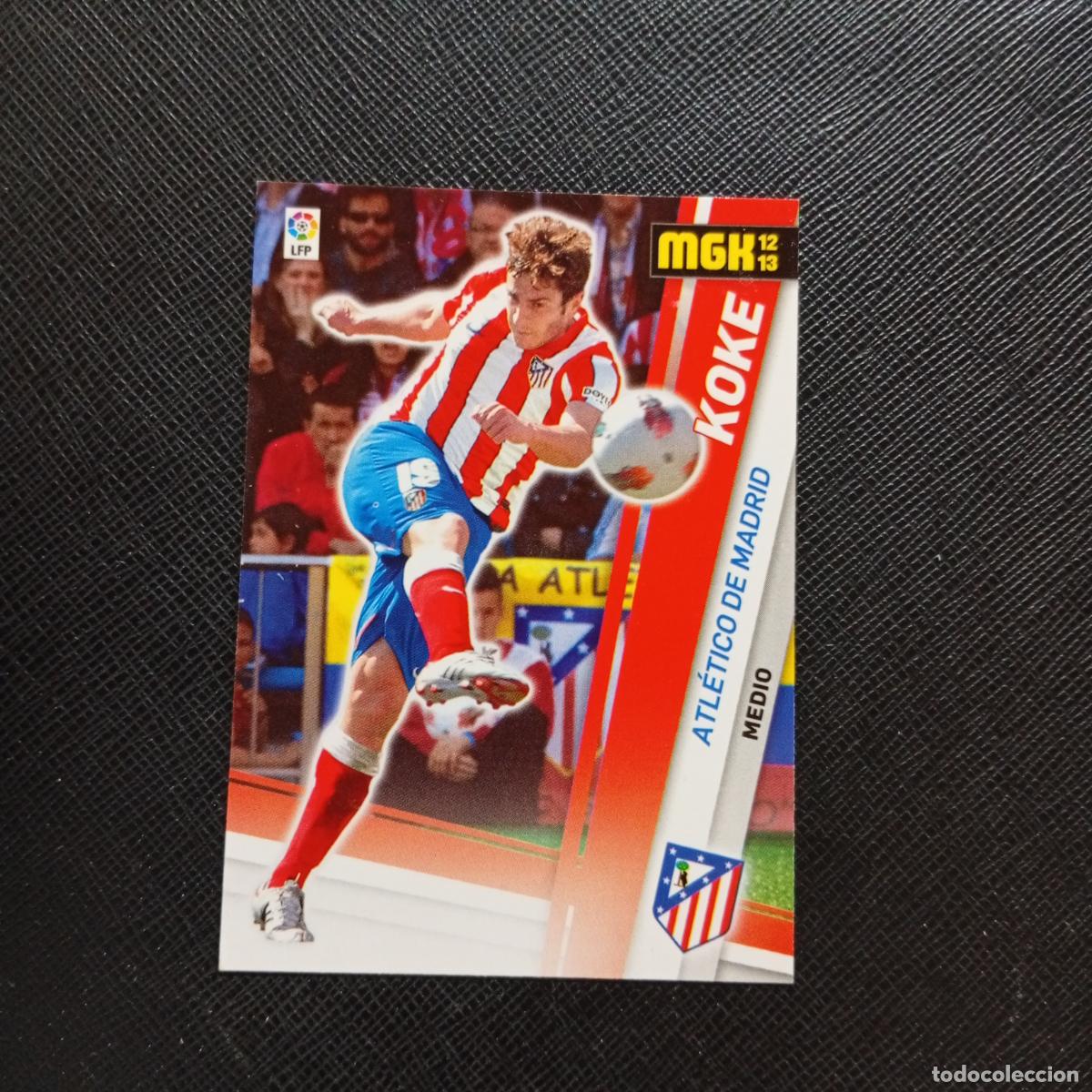 Cromos de f&uacute;tbol: 31 KOKE AT MADRID MEGACRACKS 2012 2013 CROMO 12 13 FUTBOL LIGA - A22 PG109 B