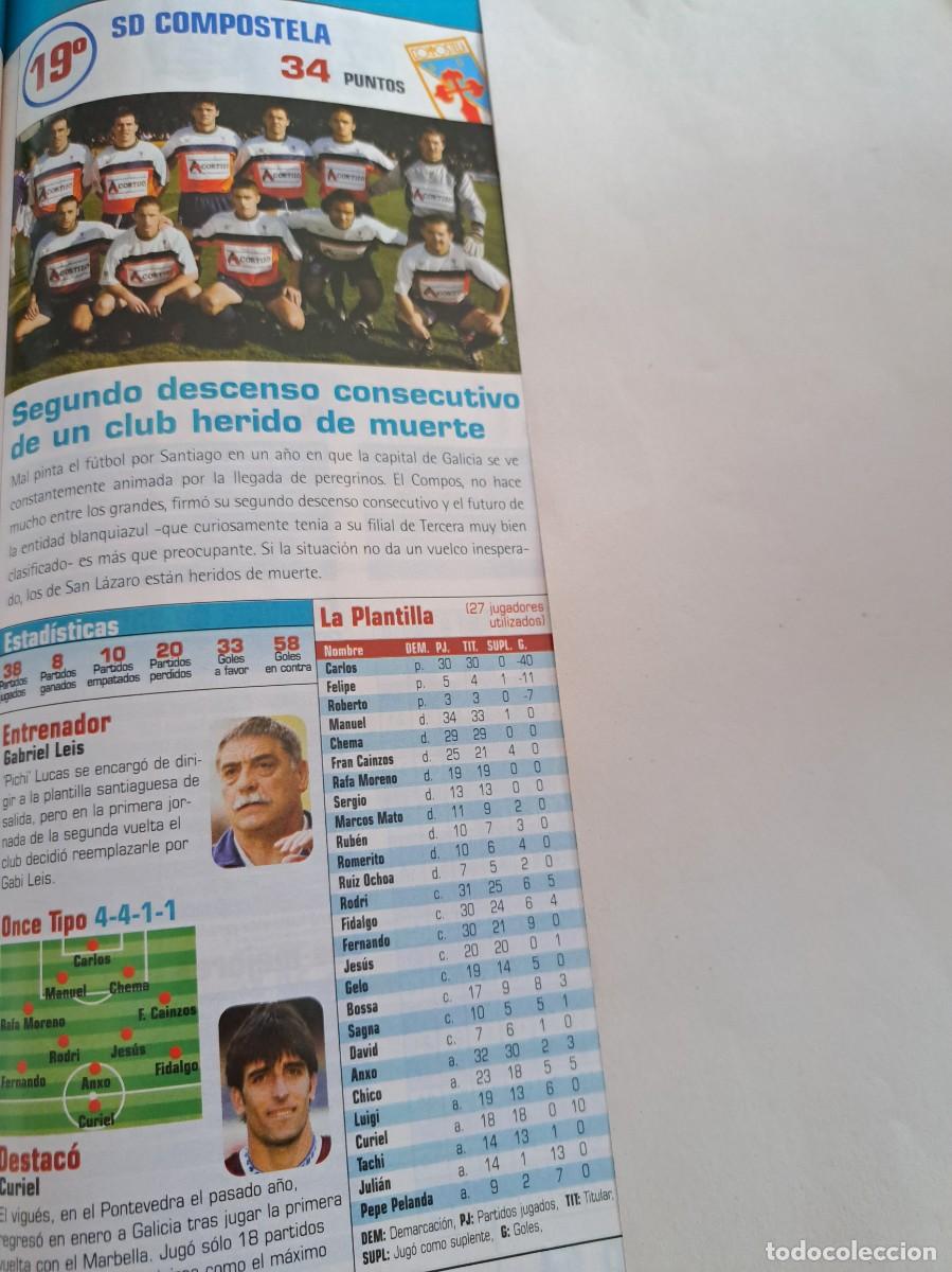 Cromos de f&uacute;tbol: Foto plantilla y jugadores Don Bal&oacute;n 2003-04. SD Compostela