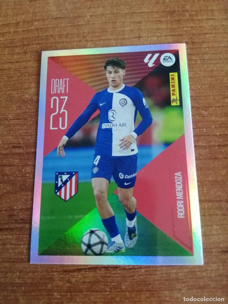 Cromos de f&uacute;tbol: CROMO LIGA ESTE PANINI 2026 - 2027. DRAFT 23 NUMERO 21. RODRI MENDOZA (ATLETICO DE MADRID))