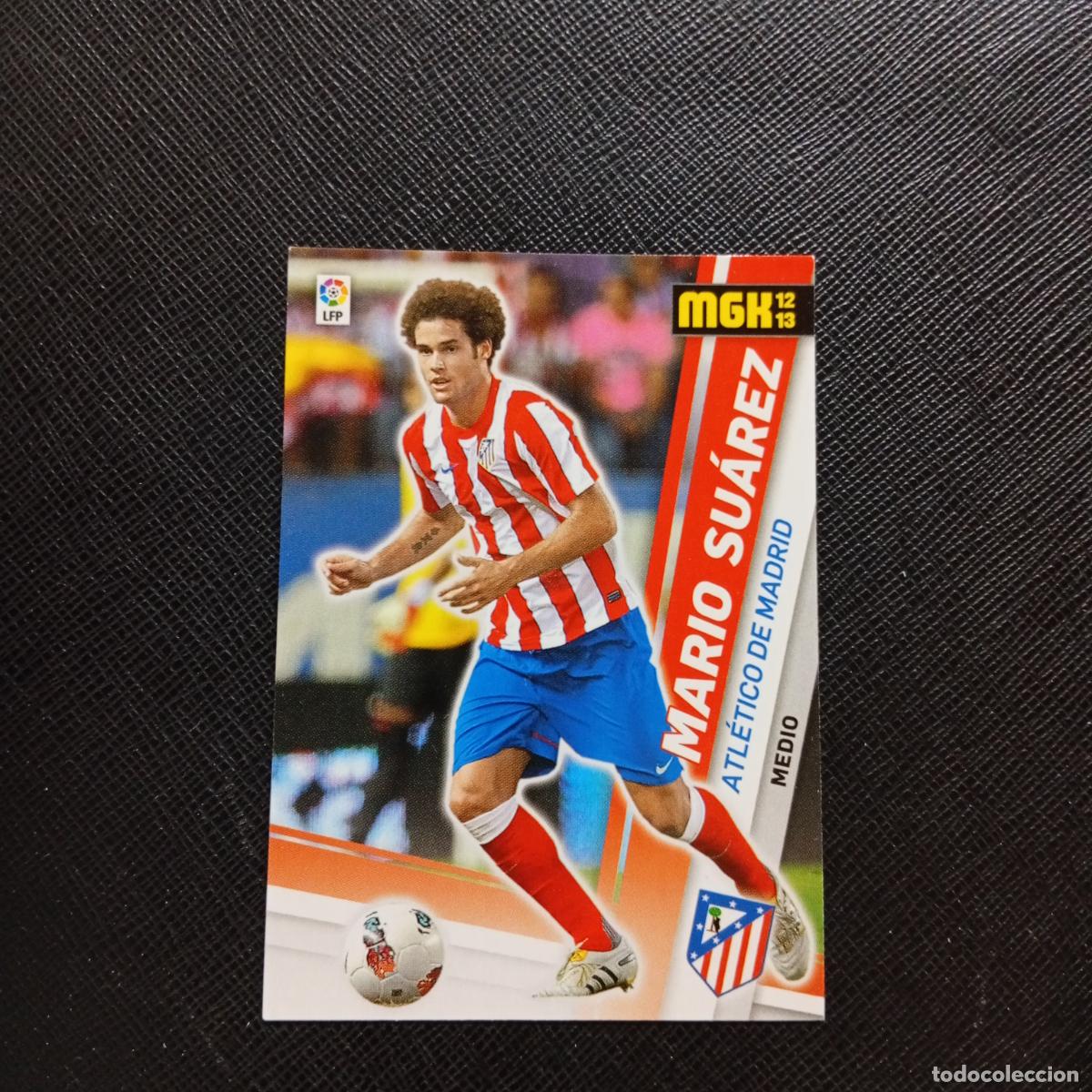 Cromos de f&uacute;tbol: 28 MARIO SUAREZ AT MADRID MEGACRACKS 2012 2013 CROMO 12 13 FUTBOL LIGA - A22 PG127