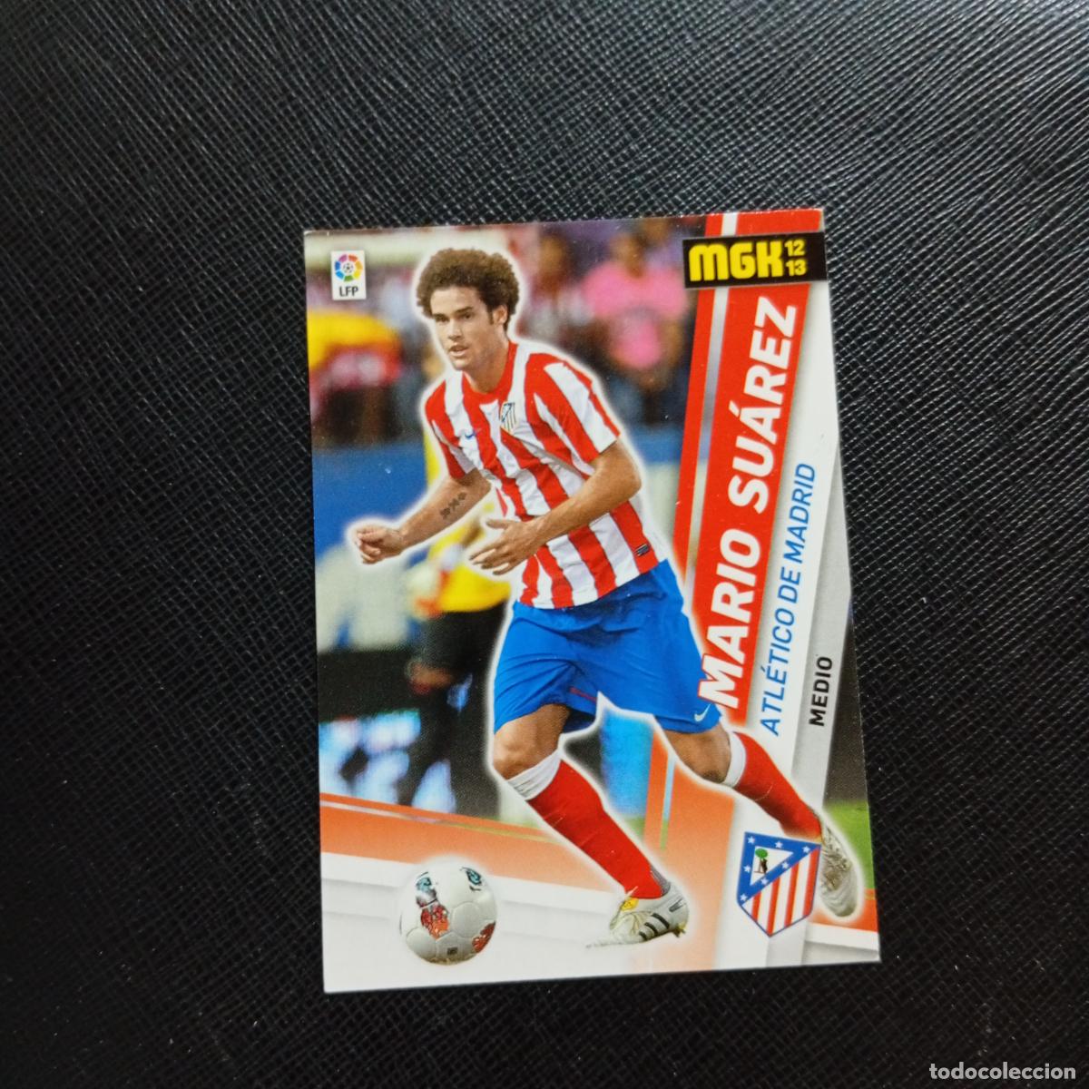 Cromos de f&uacute;tbol: 28 MARIO SUAREZ AT MADRID MEGACRACKS 2012 2013 CROMO 12 13 FUTBOL LIGA - A22 PG145