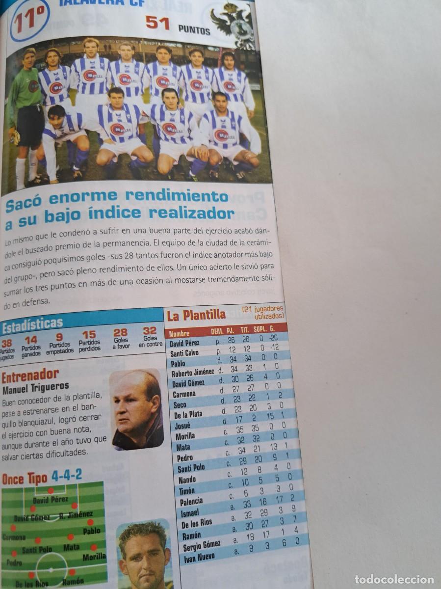 Cromos de f&uacute;tbol: Foto plantilla y jugadores Don Bal&oacute;n 2003-04. Talavera CF