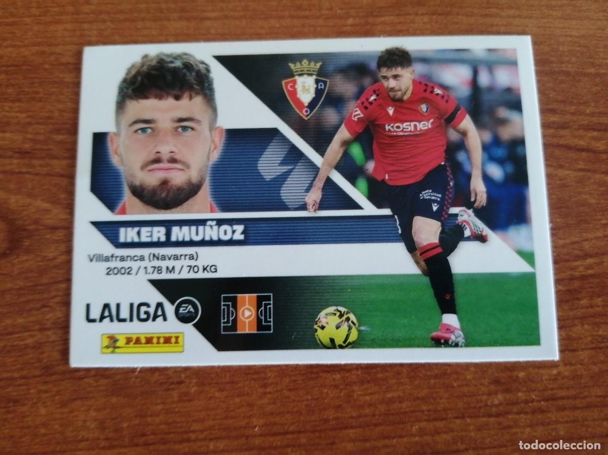 Cromos de f&uacute;tbol: CROMO LIGA ESTE PANINI 2026 - 2027. IKER MU&Ntilde;OZ (NUMERO 13B) CA. OSASUNA