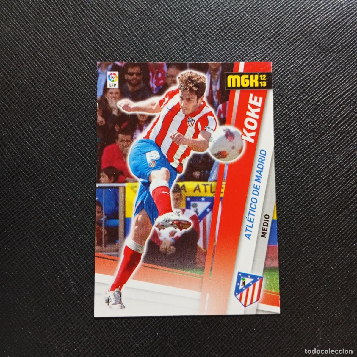 Cromos de f&uacute;tbol: 31 KOKE AT MADRID MEGACRACKS 2012 2013 CROMO 12 13 FUTBOL LIGA - A22 PG154