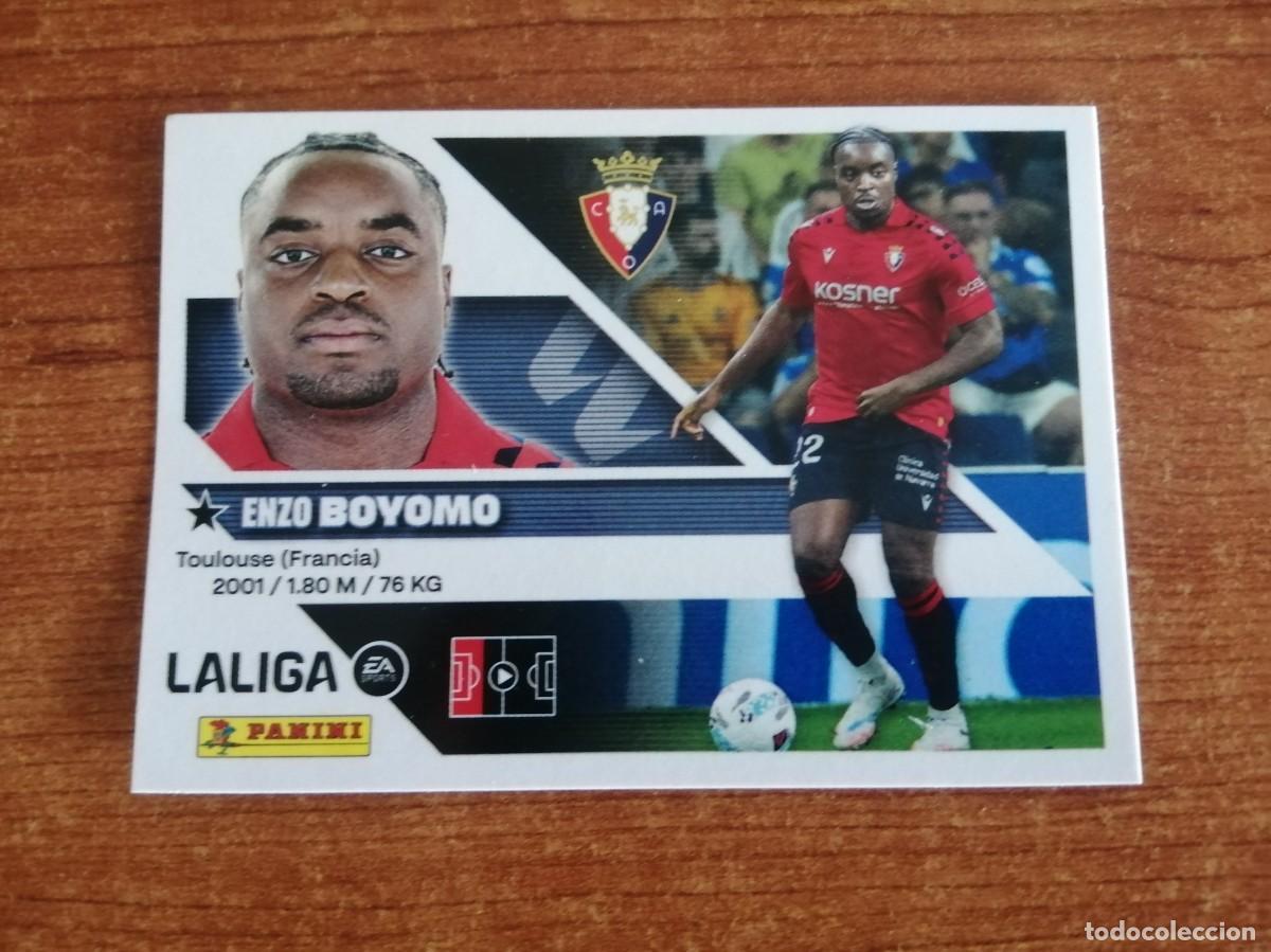 Cromos de f&uacute;tbol: CROMO LIGA ESTE PANINI 2026 - 2027. BOYOMO (NUMERO 6) CA OSASUNA