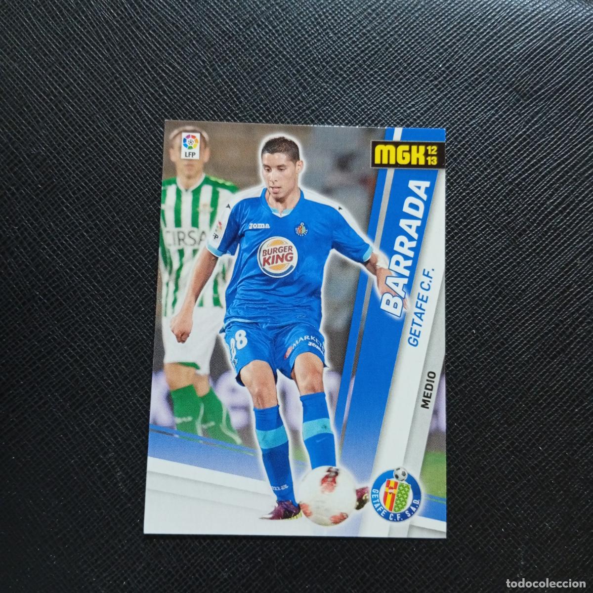 Cromos de f&uacute;tbol: 141 BARRADA GETAFE MEGACRACKS 2012 2013 CROMO 12 13 FUTBOL LIGA - A22 PG154 B