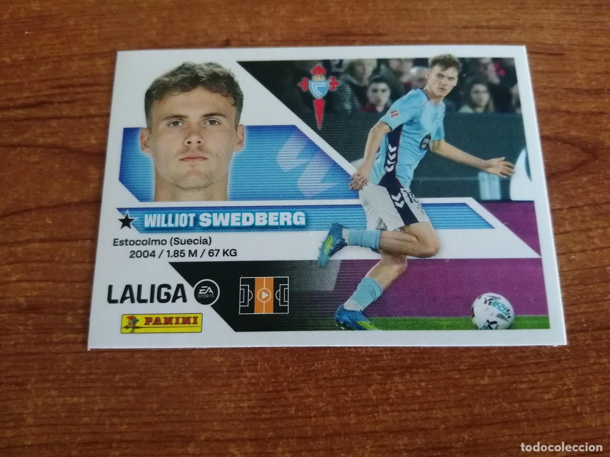 Cromos de f&uacute;tbol: CROMO LIGA ESTE PANINI 2026 - 2027. SWEDBERG (NUMERO 16) R.C. CELTA