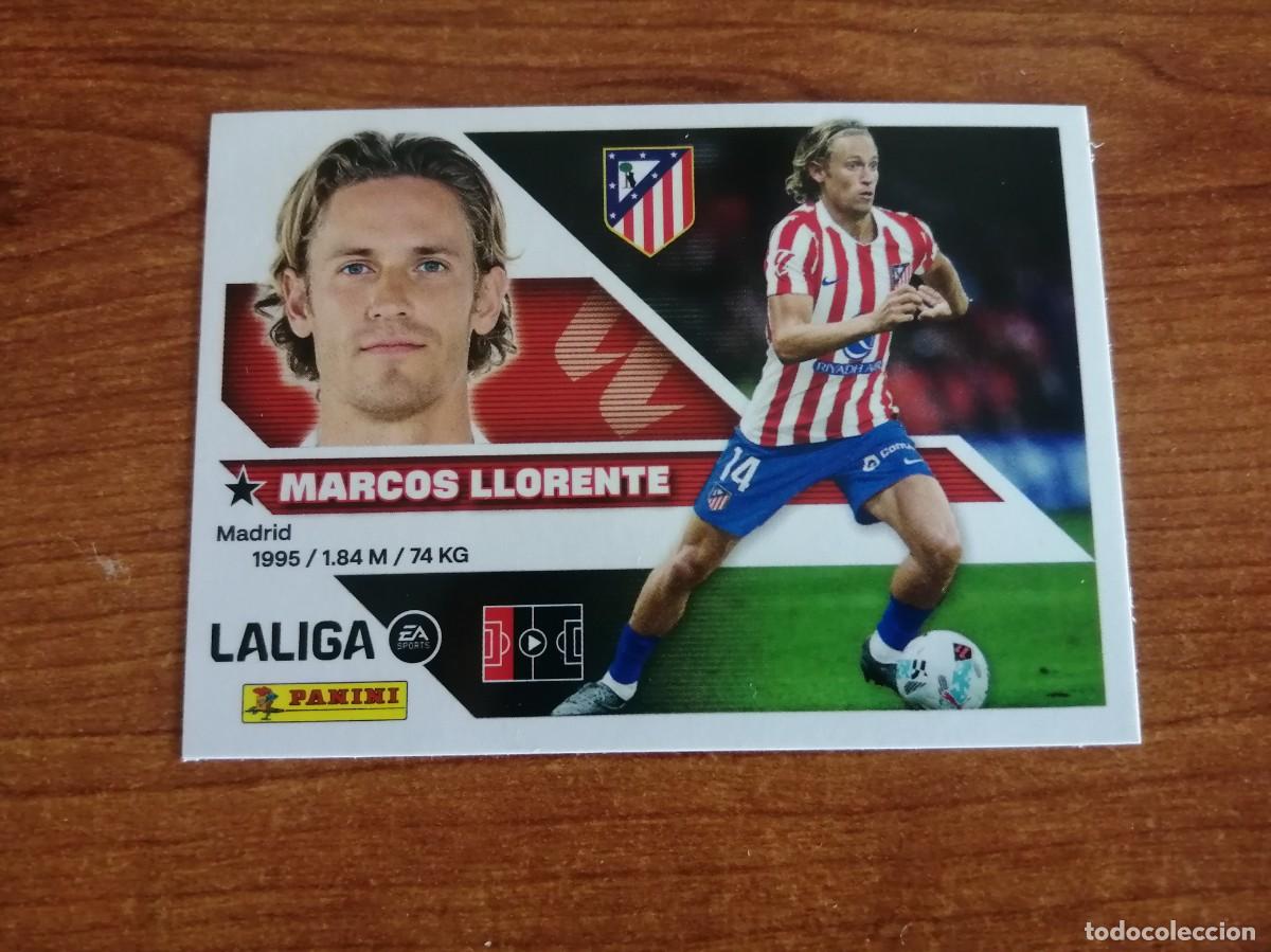 Cromos de f&uacute;tbol: CROMO LIGA ESTE PANINI 2026 - 2027. MARCOS LLORENTE (NUMERO 5) ATLETICO DE MADRID