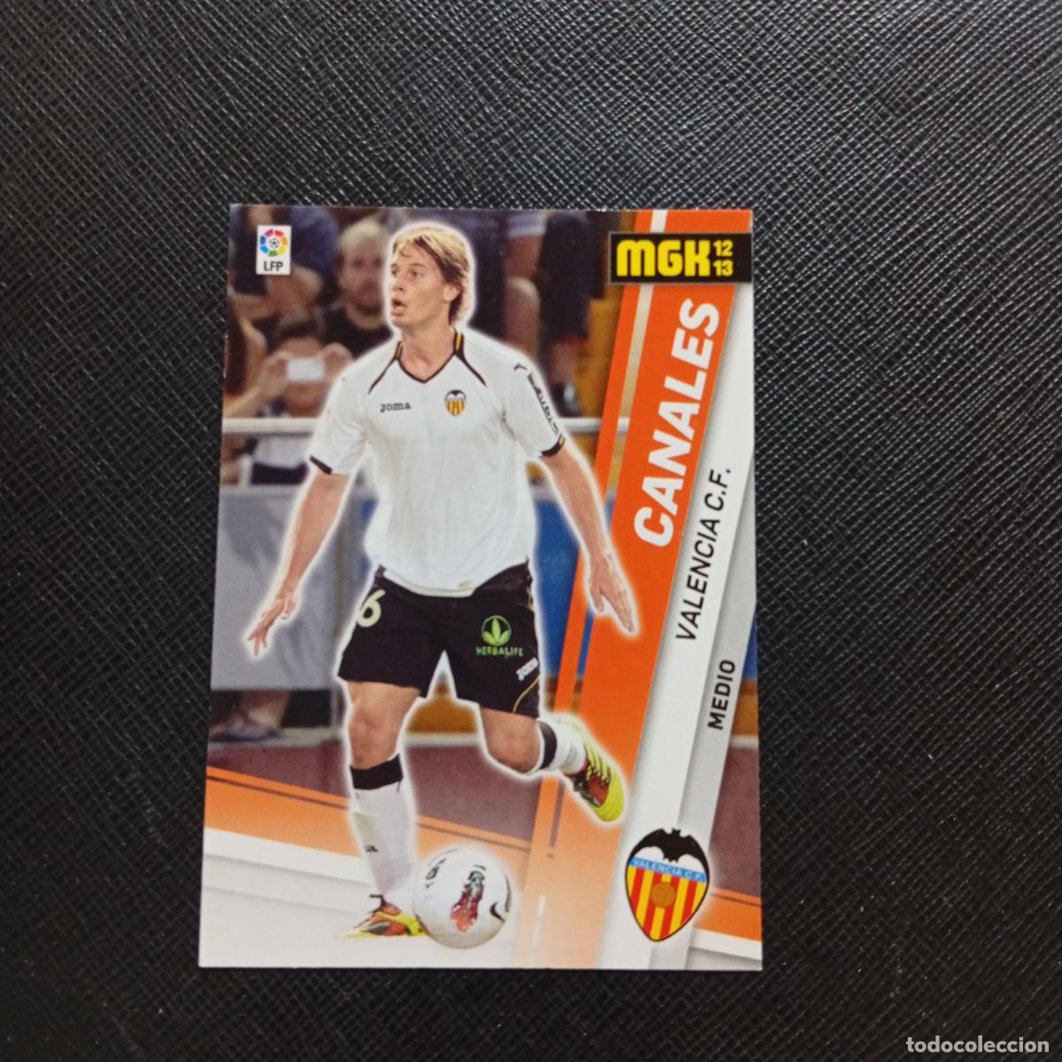 Fu&szlig;ball-Sticker: 317 CANALES VALENCIA MEGACRACKS 2012 2013 CROMO 12 13 FUTBOL LIGA - A22 PG289