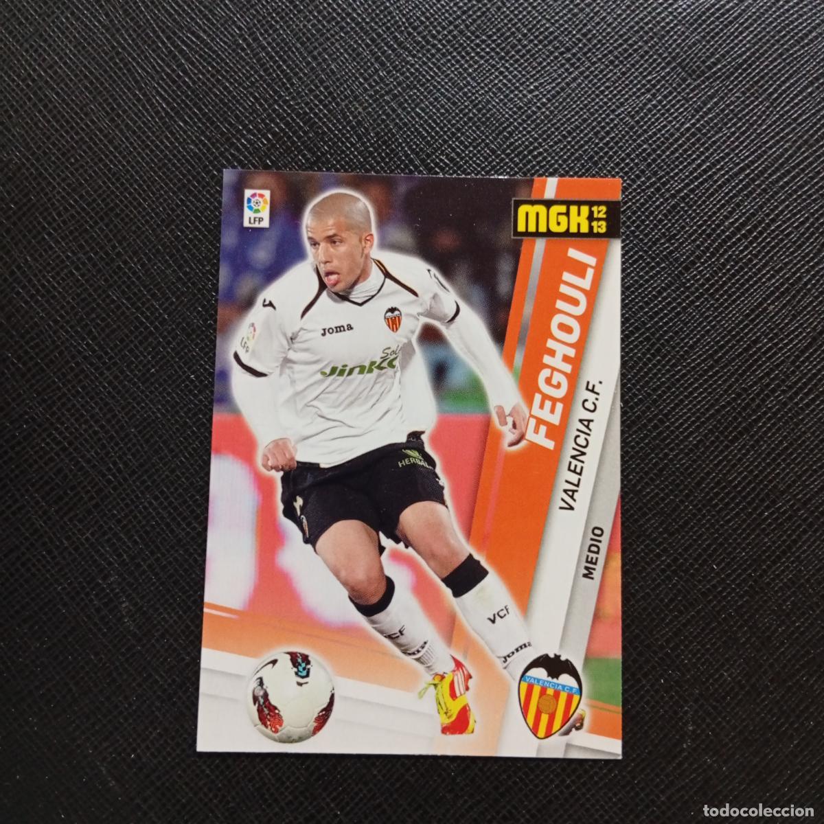 Fu&szlig;ball-Sticker: 320 FEGHOULI VALENCIA MEGACRACKS 2012 2013 CROMO 12 13 FUTBOL LIGA - A22 PG289