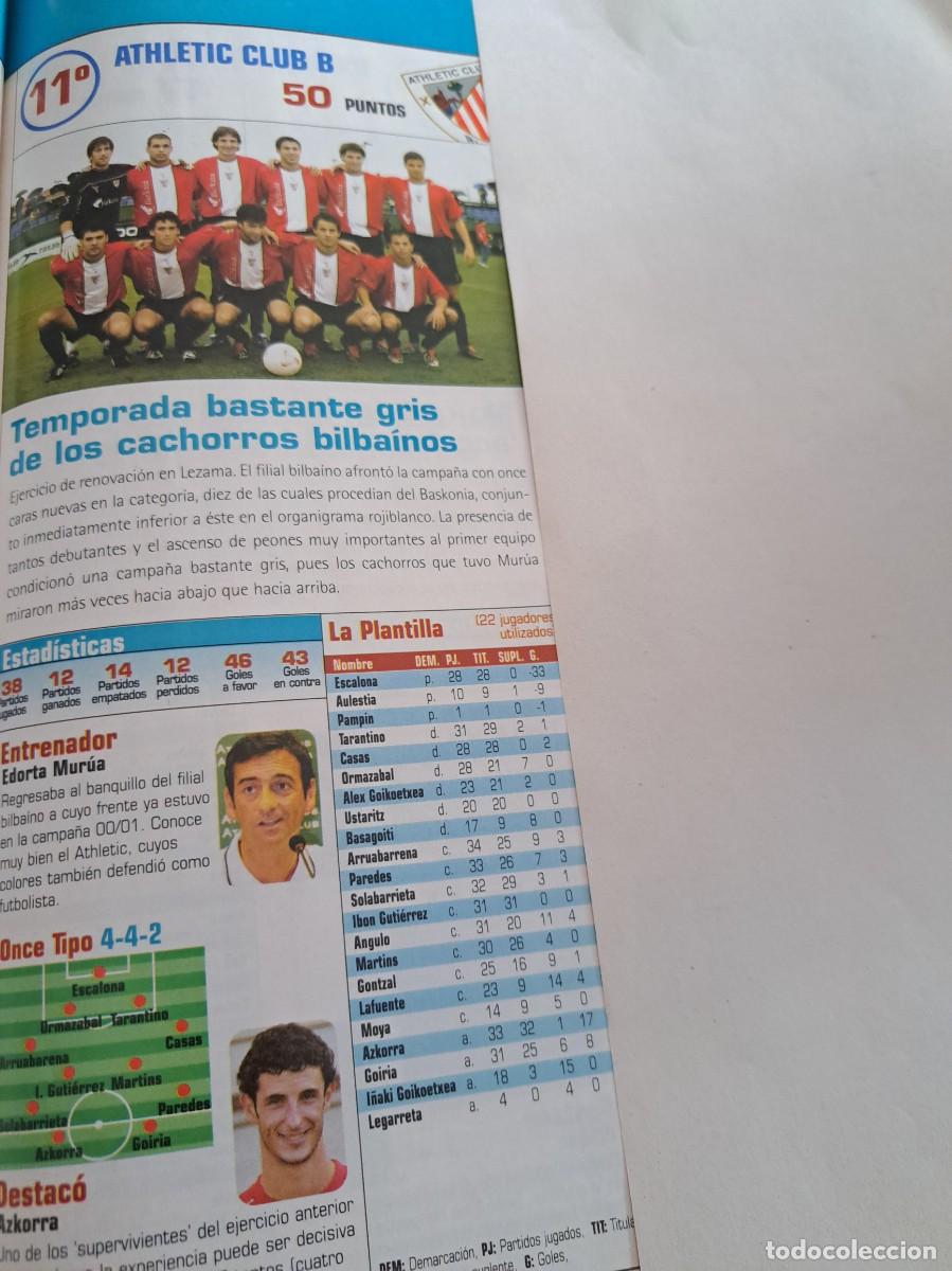Fu&szlig;ball-Sticker: Foto plantilla y jugadores Don Bal&oacute;n 2003-04. Athletic Bilbao B