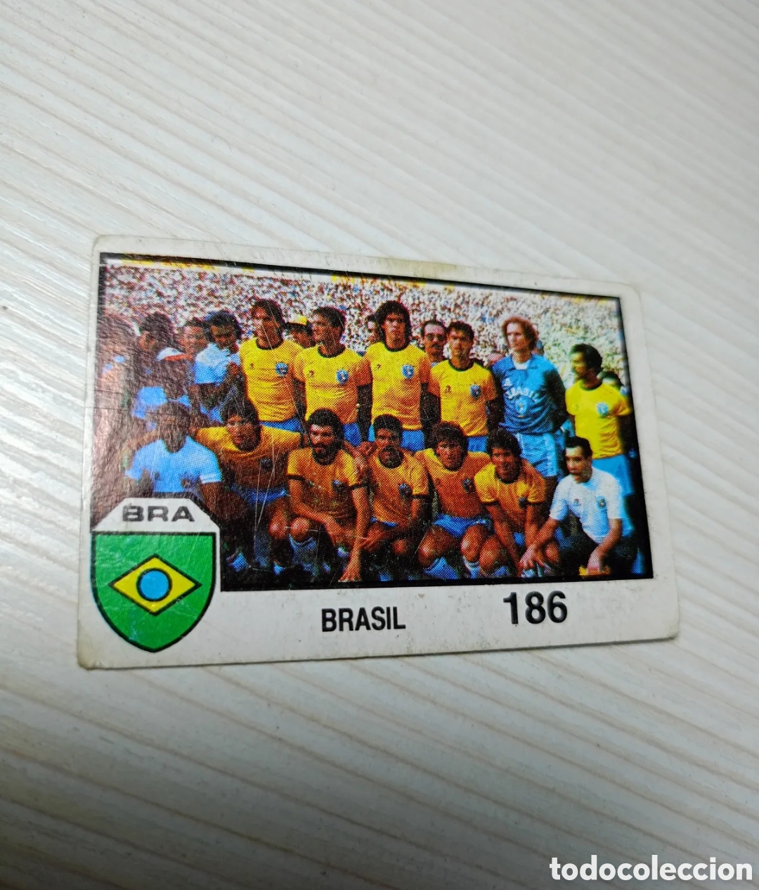Figurine di Calcio: 186 SELECCION BRASIL BRAZIL CROMOS ALBUM BARNA WORLD CUP MUNDIAL FUTBOL MEXICO 86 1986 MEXICO86