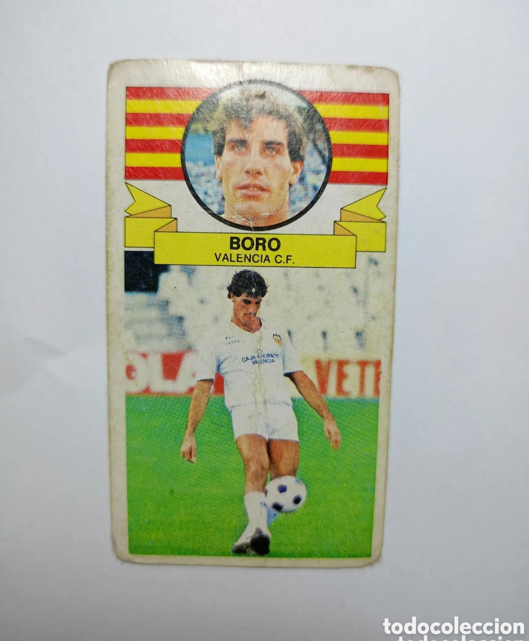 Figurine di Calcio: LIGA 85 86 ESTE BORO VALENCIA ULTIMOS FICHAJES N&ordm; 40