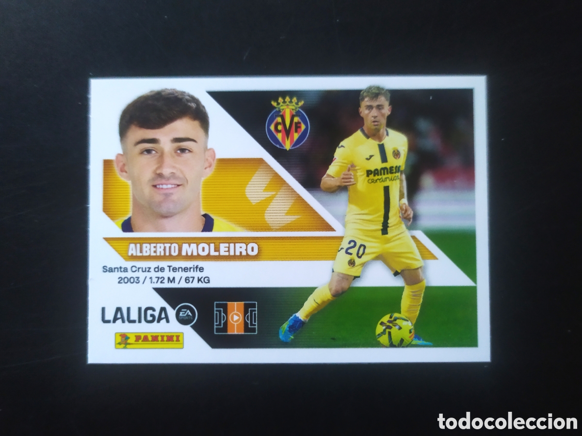 Cromos de f&uacute;tbol: Liga este 2026 2027 26 27 panini Moleiro n&deg; 14 Villarreal