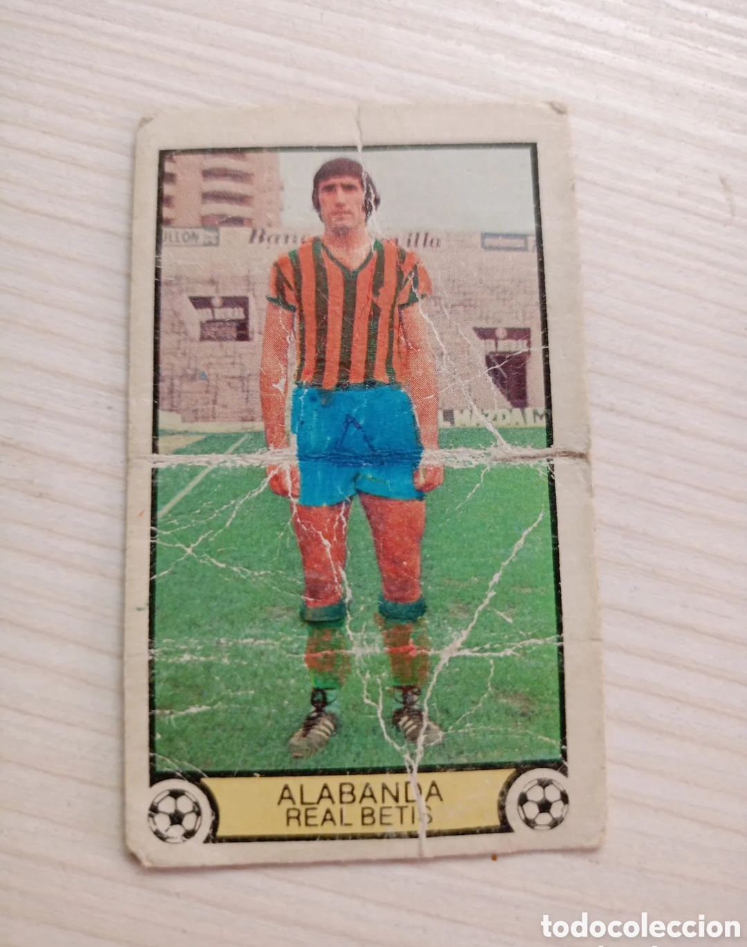 Figurine di Calcio: Cromo Alabanda Real Betis liga 79-80 ediciones este