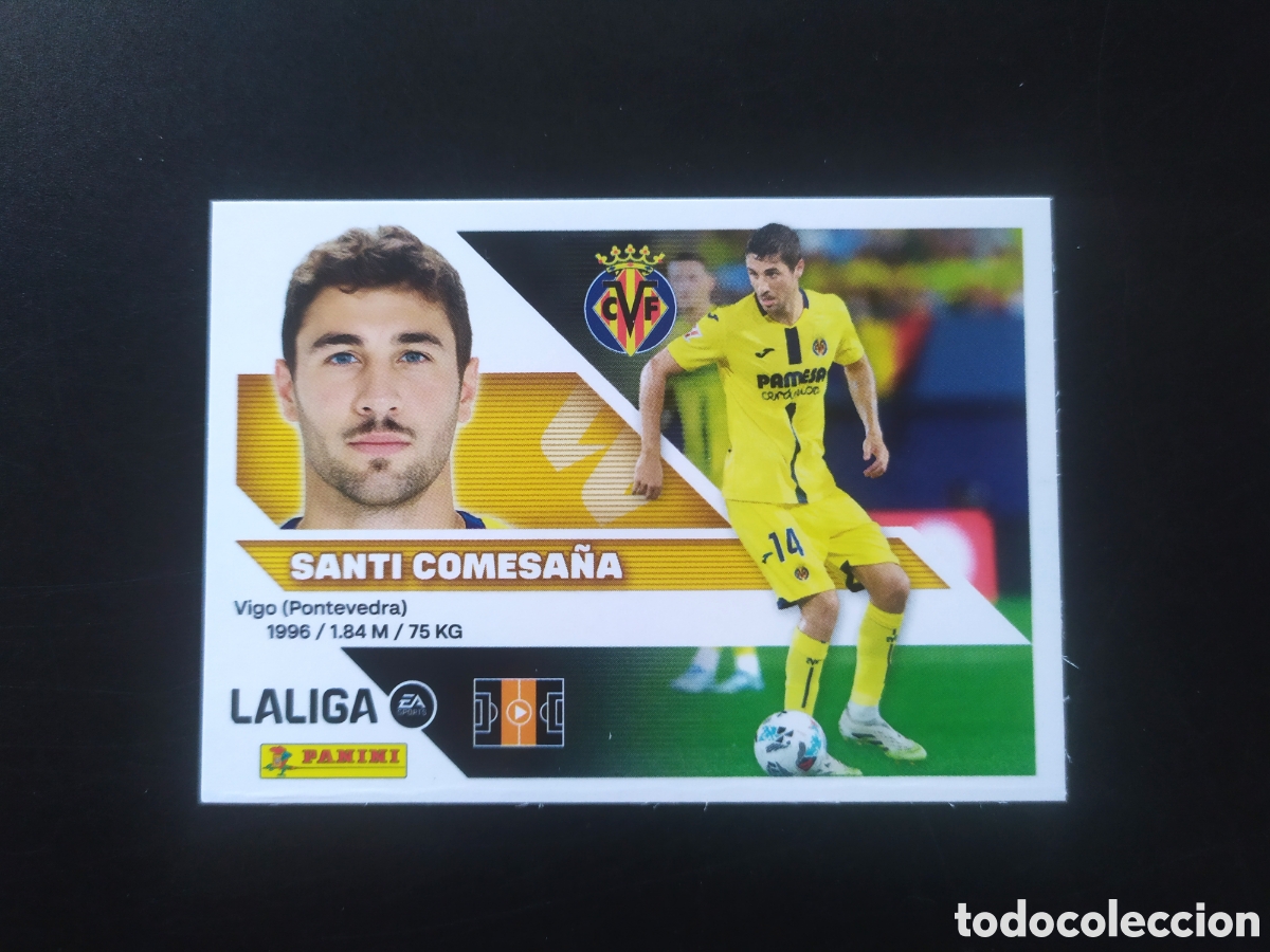 Cromos de f&uacute;tbol: Liga este 2026 2027 26 27 panini Santi Comesa&ntilde;a n&deg; 12 Villarreal