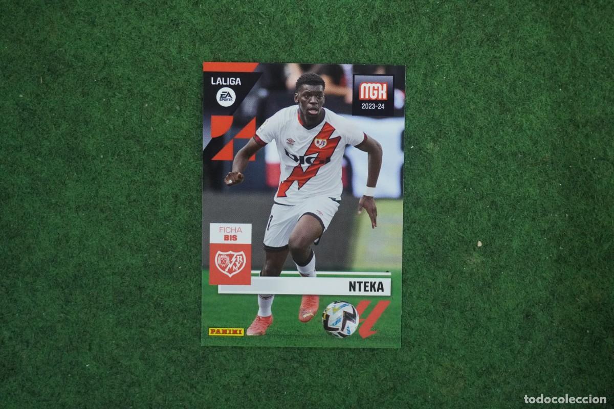 Cromos de f&uacute;tbol: 301 BIS NTEKA RAYO VALLECANO MEGACRACKS 2023 2024 MGK 23 24 PANINI LALIGA EA SPORTS