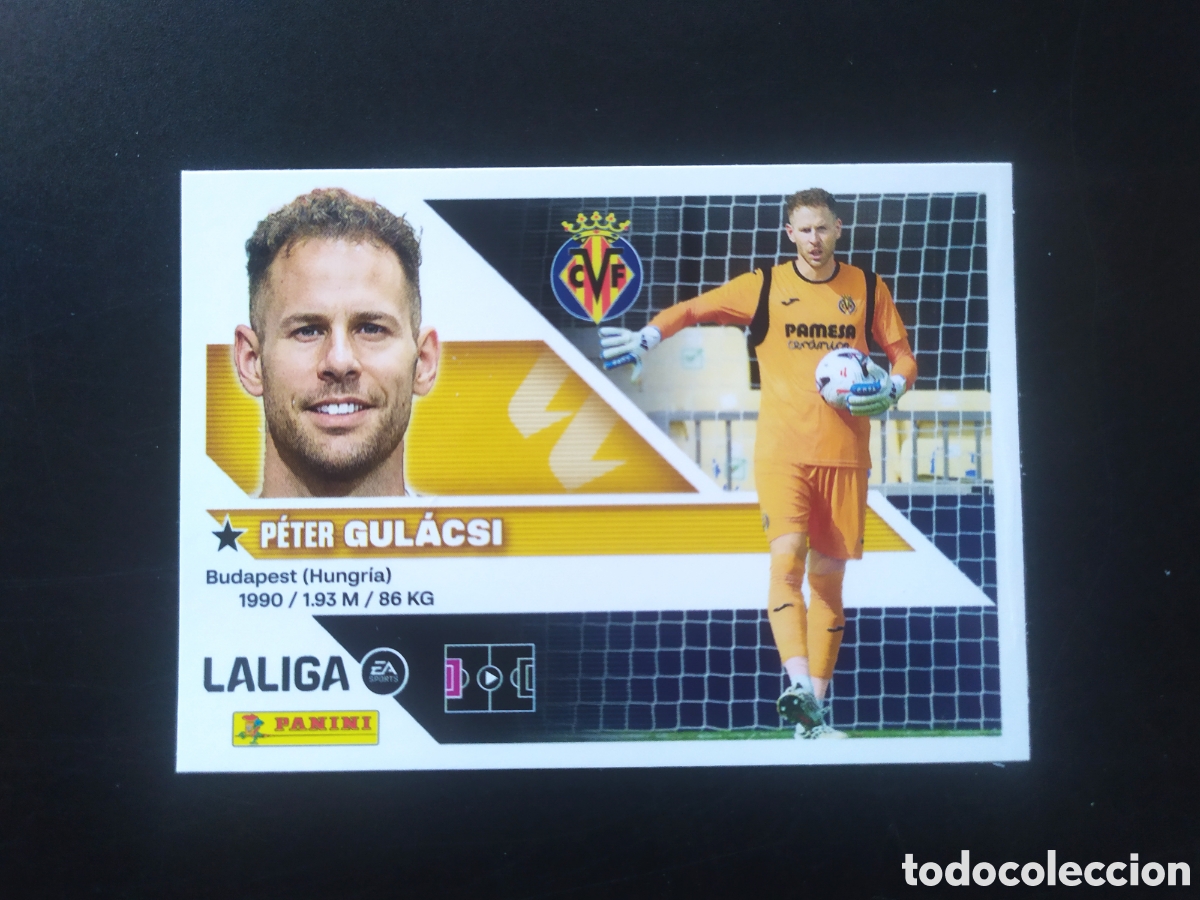 Cromos de f&uacute;tbol: Liga este 2026 2027 26 27 panini Gulacsi n&deg; 4 bis Villarreal