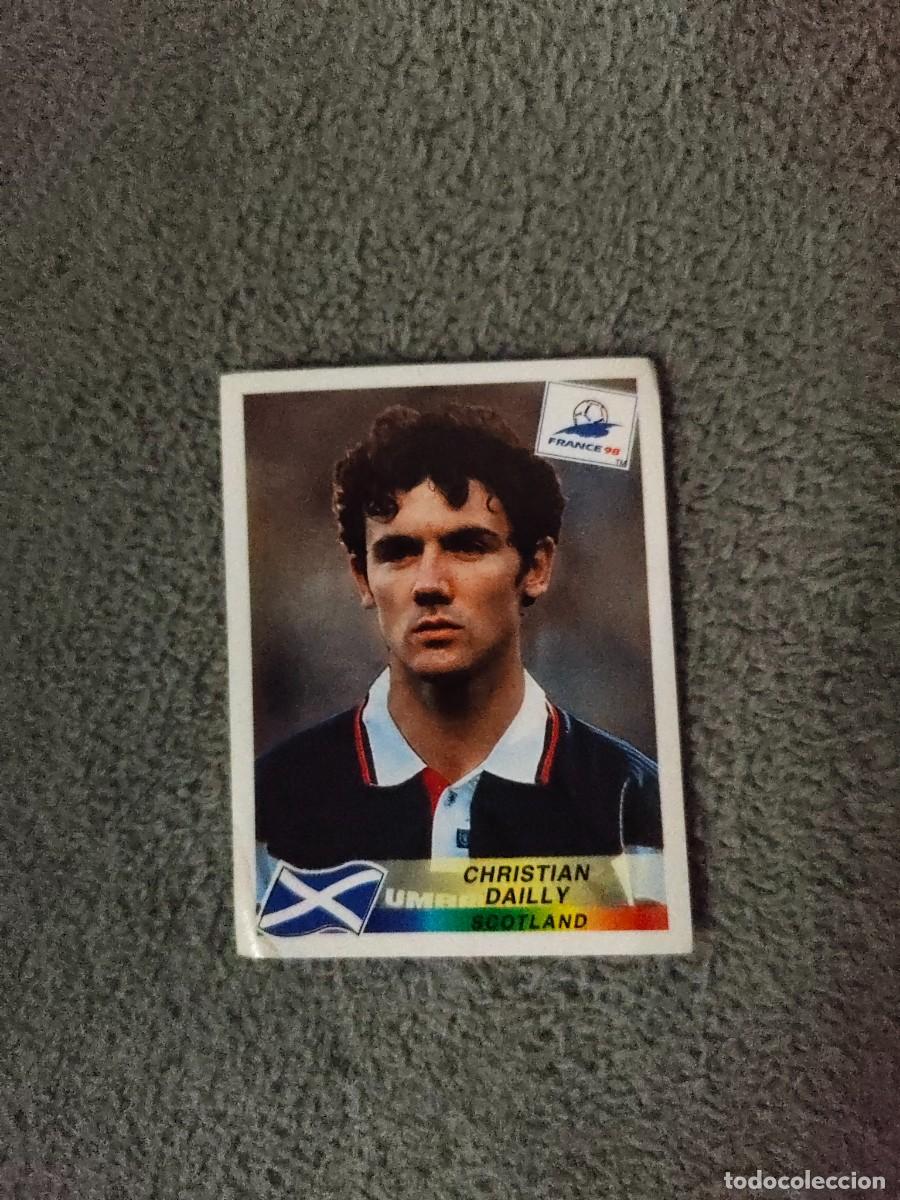 Cromos de f&uacute;tbol: 39 MUNDIAL 1998 PANINI CHRISTIAN DAILLY ESCOCIA - 98 WORLD CUP FRANCIA PANINI FIFA AAY