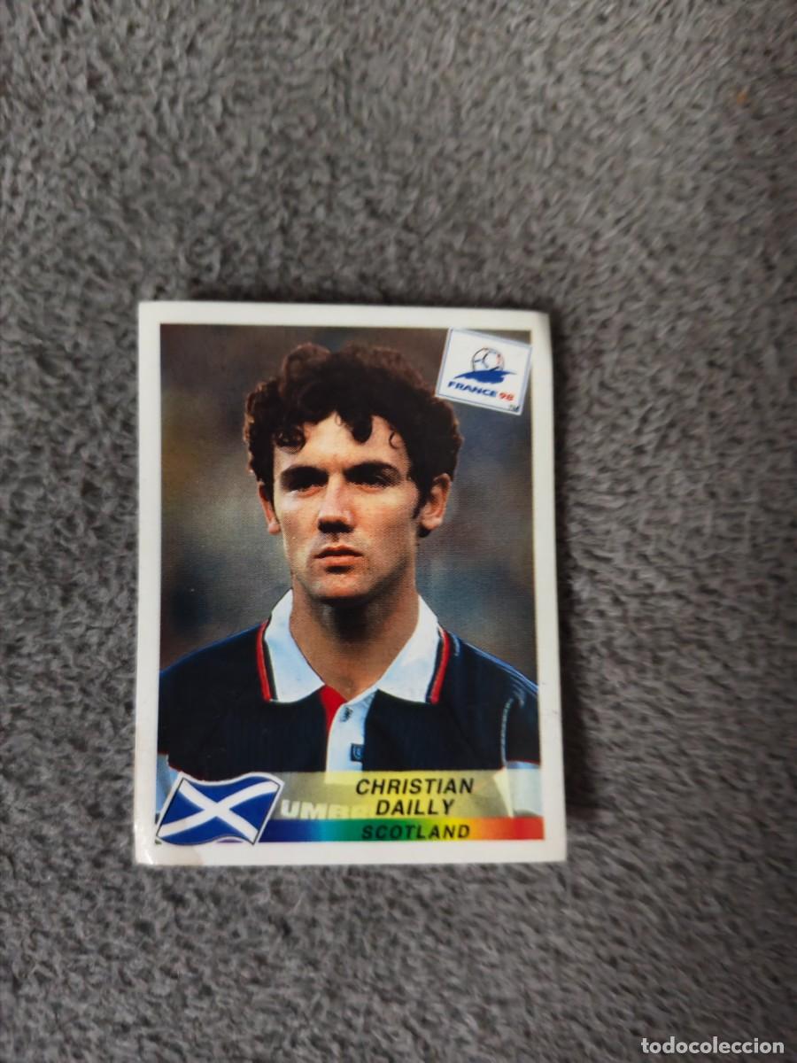 Cromos de f&uacute;tbol: 39 MUNDIAL 1998 PANINI CHRISTIAN DAILLY ESCOCIA - 98 WORLD CUP FRANCIA PANINI FIFA AAY