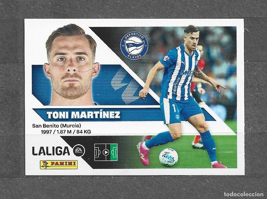 Cromos de f&uacute;tbol: Liga este 26/27 - Toni Mart&iacute;nez - N&deg; 19 - D. Alav&eacute;s
