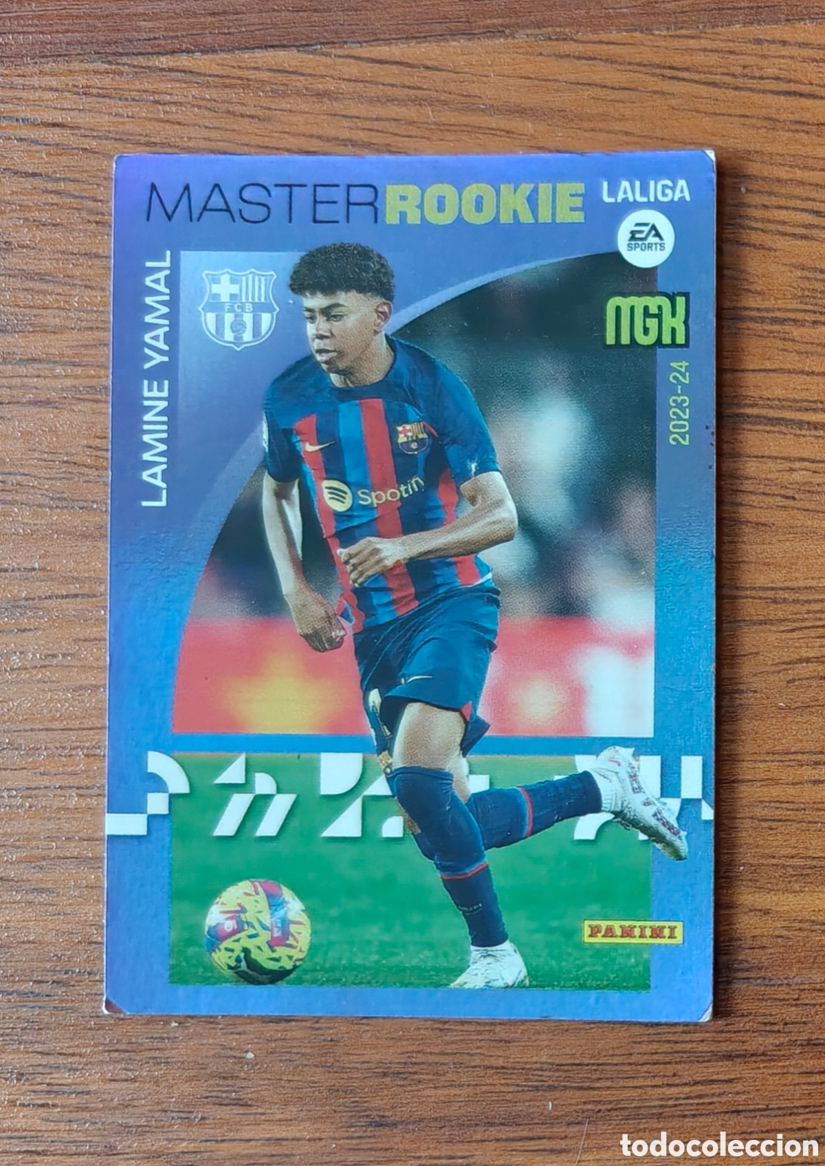 Figurine di Calcio: Lamine Yamal 2023/24. Master Rookie. F.C. Barcelona. Megacracks. Original.