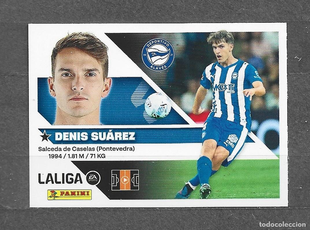 Figurine di Calcio: Liga este 26/27 - Denis Su&aacute;rez - N&deg; 16 - D. Alav&eacute;s