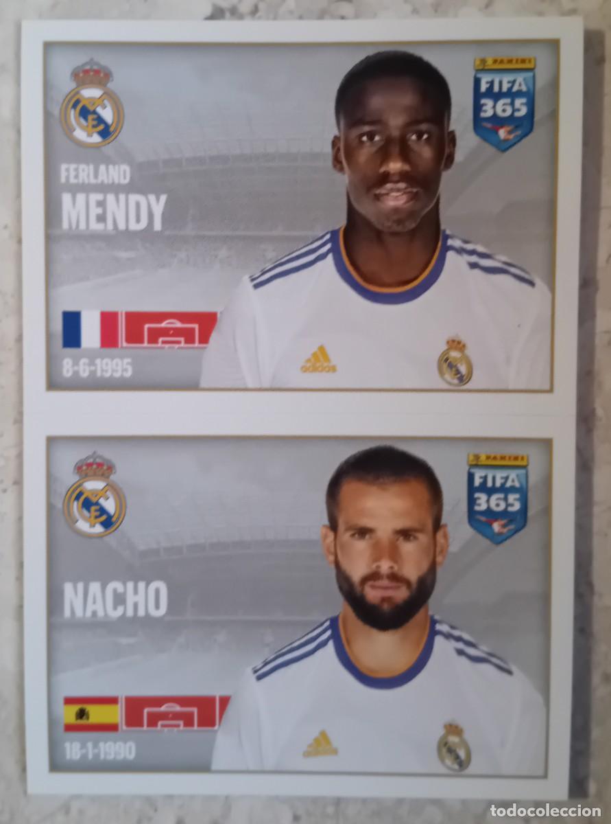 Cromos de f&uacute;tbol: Figurina Panini 2021-22 Cromo Fifa 365 2022 Mendy Nacho Real Madrid n 127