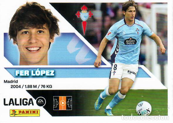 Cromos de f&uacute;tbol: CROMO PANINI LIGA 26 27 - N&ordm; 15 - FER L&Oacute;PEZ - CELTA