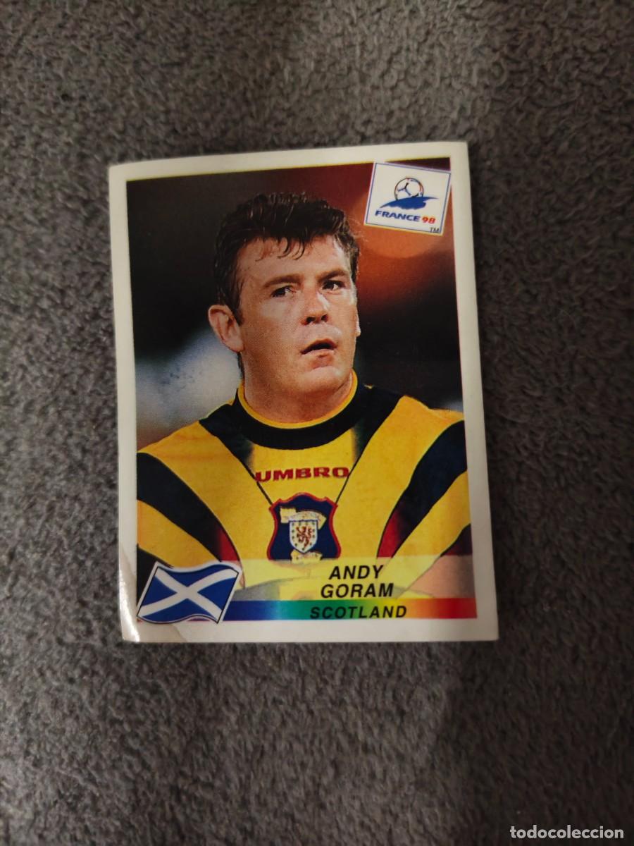 Cromos de f&uacute;tbol: 49 MUNDIAL 1998 PANINI ANDY GORAM ESCOCIA - 98 WORLD CUP FRANCIA PANINI FIFA AAY