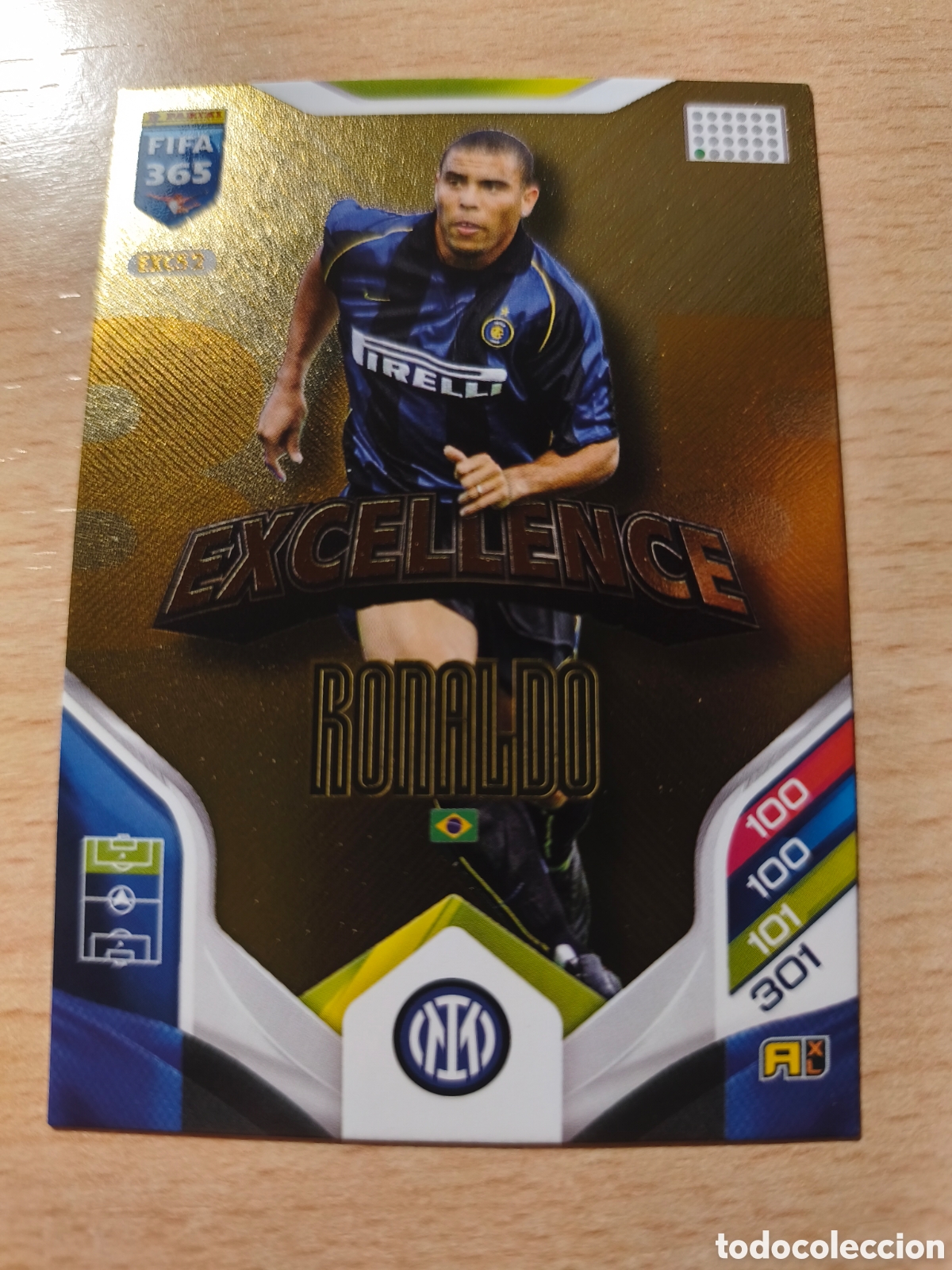 Cromos de f&uacute;tbol: EXC 52 RONALDO NAZARIO INTER MILAN EXCELLENCE FIFA 365 2025 2026 PANINI 25 26 EXC52