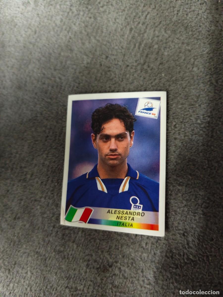 Cromos de f&uacute;tbol: 88 MUNDIAL 1998 PANINI ALESSANDRO NESTA ITALIA - 98 WORLD CUP FRANCIA PANINI FIFA AAY